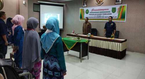 MoU Layanan Dispensasi Perkawinan antara PA Tembilahan dan Dinkes Inhil