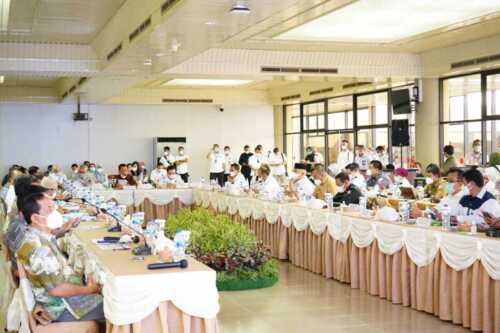 Wabup rakor proyek strategis kawasan perdagangan bebas