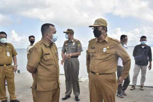 Wabup tinjau lahan Pam air