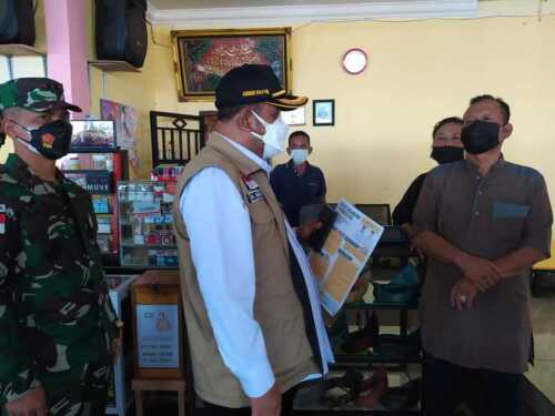 Bupati pimpin operasi antigen acak