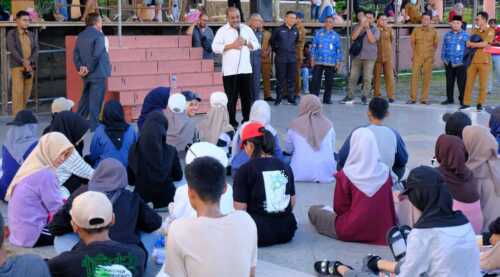 Bupati Karimun Tinjau Kesiapan Arena STQH Kepri X