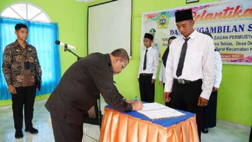 Pelantikan BPD Belat dan Ungar