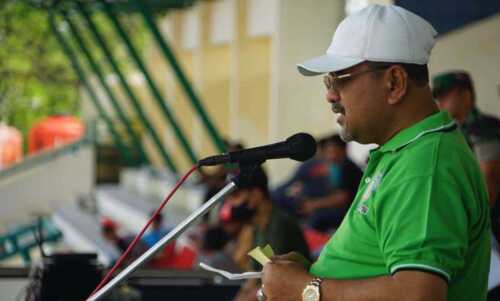 bupati karimun hadiri dandim cup-1