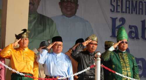 Upacara dan Syukuran HUT Kabupaten Karimun ke-24