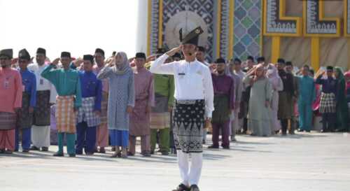 Upacara dan Syukuran HUT Kabupaten Karimun ke-24