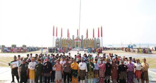 Upacara dan Syukuran HUT Kabupaten Karimun ke-24