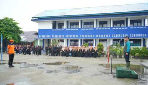 Pemerintah Kabupaten Indragiri Hilir menggelar apel kesiapsiagaan bencana hidrometeorologi