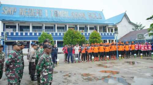 Pemerintah Kabupaten Indragiri Hilir menggelar apel kesiapsiagaan bencana hidrometeorologi