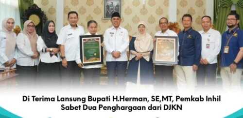 Pemkab Inhil raih dua penghargaan dari Direktorat Jenderal Kekayaan Negara