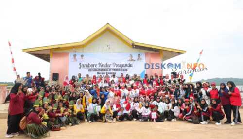 Bupati Karimun Buka Jambore Posyandu Kecamatan Belat