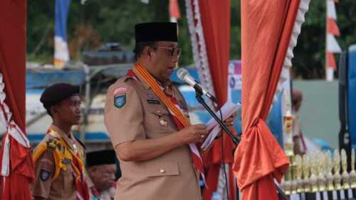 Wakil Bupati Karimun Buka Kemah Besar Pramuka Kwarcab Karimun