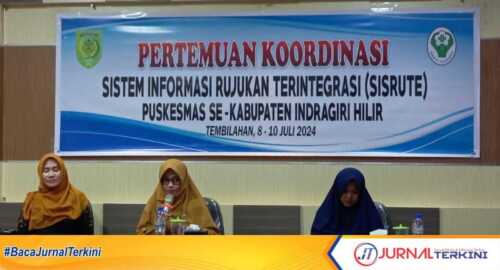 Pertemuan Koordinasi Sisrute Inhil