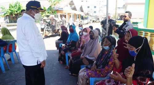 Kunker Bupati Karimun ke Moro