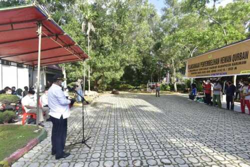 Peninjauan Ibadah Kurban, Bupati Pastikan Patuhi Prokes