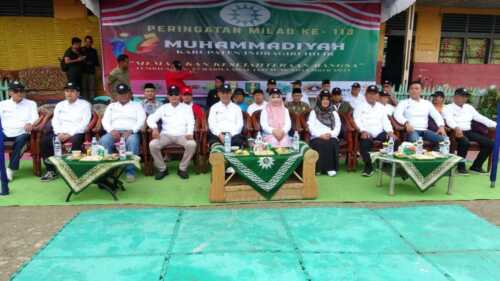 Bupati Inhil menghadiri milad Muhammadiyah ke-113 di Tembilahan