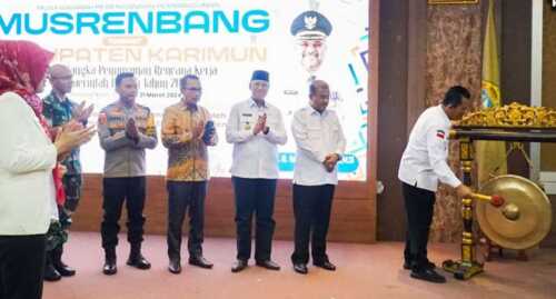 Hadiri Musrenbang tingkat Kabupaten Karimun