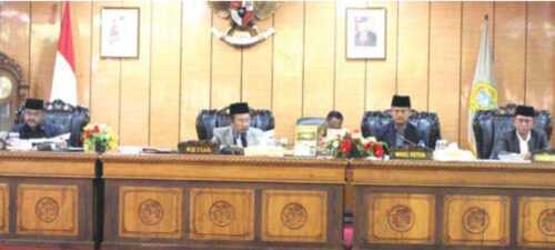 Rapat paripurna Pertanggungjawaban APBD Karimun 2021