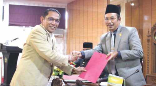 Rapat paripurna Pertanggungjawaban APBD Karimun 2021