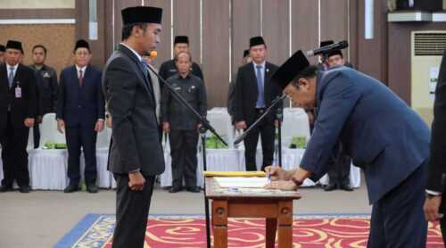 Wakil Bupati Karimun Lantik 110 PNS