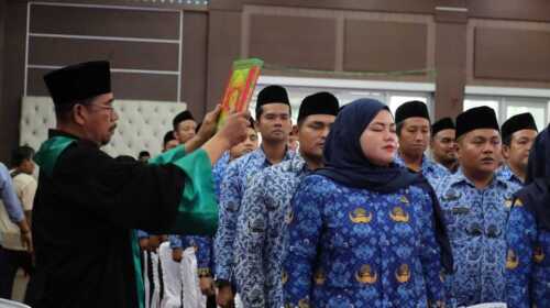 Wakil Bupati Karimun Lantik 110 PNS