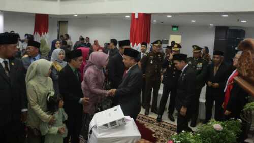 Pelantikan dan Pengambilan Sumpah Jabatan Anggota DPRD Inhil