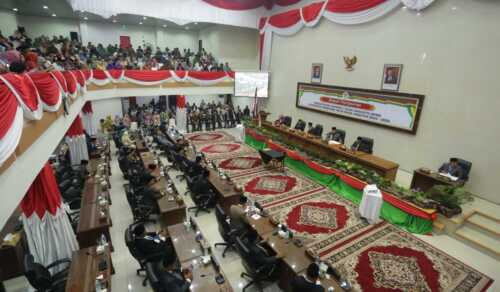 Pelantikan dan Pengambilan Sumpah Jabatan Anggota DPRD Inhil