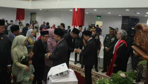 Pelantikan dan Pengambilan Sumpah Jabatan Anggota DPRD Inhil