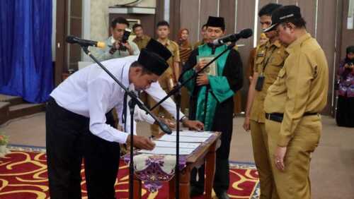 Pelantikan BPD Tanjungpelanduk dan Tanjungkilang