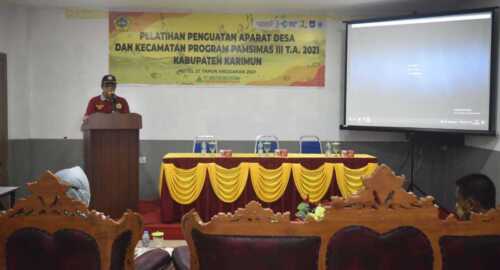 Pelatihan dan Penguatan Aparat Desa