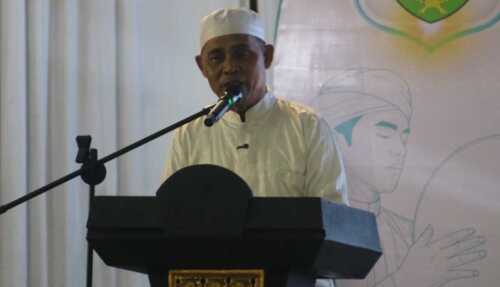 Penutupan Festival Hadroh Al Banjari Tingkat Provinsi Riau, Minggu (16/11/2025) malam, di Gedung Daerah Engku Kelana, Tembilahan.