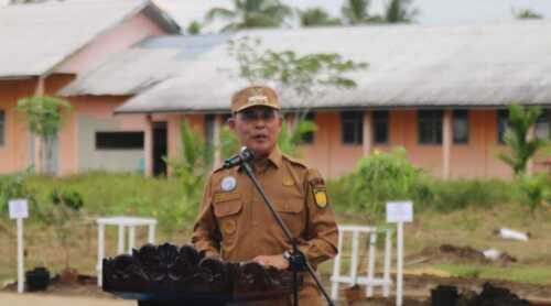 polda tanam pohon di Inhil 2