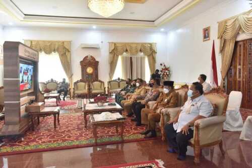 rakor bersama presiden