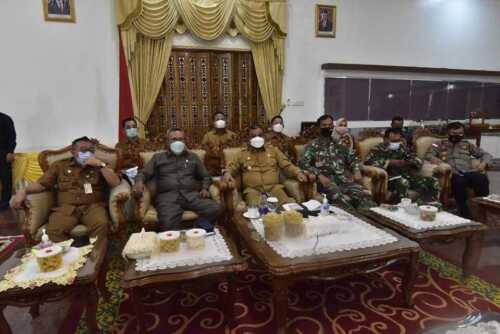 Rakor Penanganan COVID-19 Bersama Gubernur Kepri