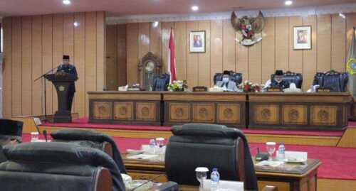 Penyampaian Ranperda Perubahan Kedua Perda Retribusi