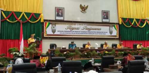 Rapat Paripurna Istimewa Milad Inhil ke-58