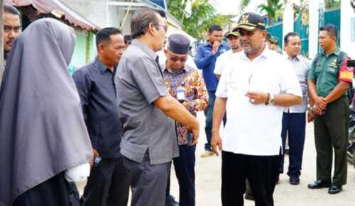 Tinjau Korban Bencana Alam