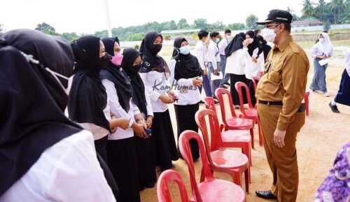 Vaksinasi Pelajar SMAN 5