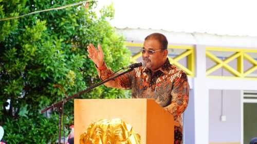 Bupati Hadiri Perayaan HUT SDN 003 Teluk Uma